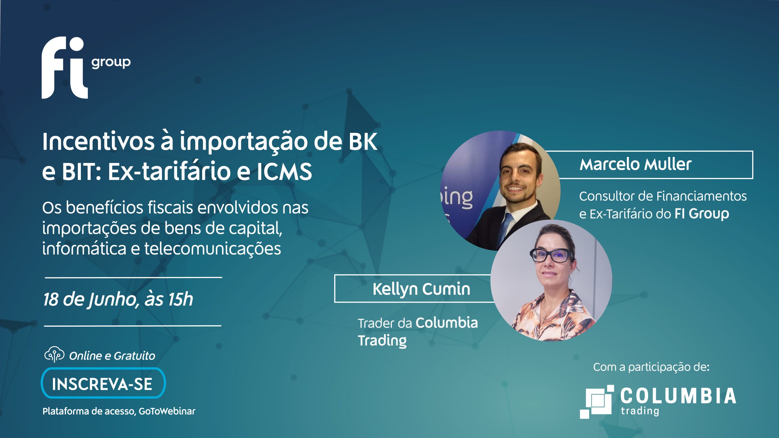 Imagem - 18/06: Webinar Incentivos à importação de BK e BIT: Ex-tarifário e ICMS